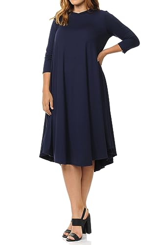 Consejos y reviews para comprar Vestido talla grande disponible en línea para comprar. 17 Imagen adicional