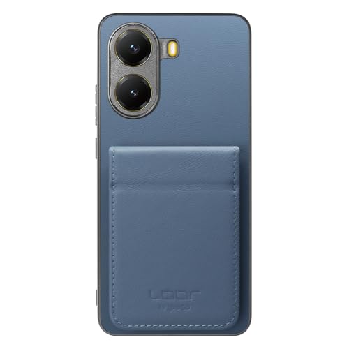 LOOF BASIC-SHELL SLIM CARD �{�v �J�[�h�z���_�[ �܂�ڃM�~�b�N �X�}�z�P�[�X for Xiaomi POCO X7 Pro �p �P�[�X �J�o�[ �J�[�h���[ �w�� �X�g���b�v�z�[�� �J�[�h���� �V�F�� �w�ʎ��[ �J�[�h�P�[�X ���^