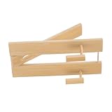 Mipcase Support Éventail Porte Ventail Pliant Décoratif Rangement et Facile à Assembler pour Maison et Boutique