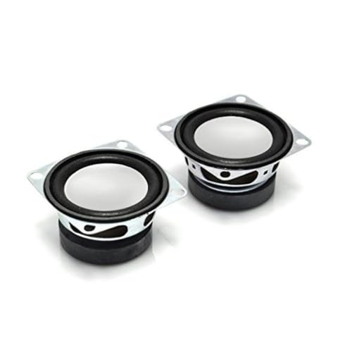 Image of 2 inch 4ohm 3 watt Full Range Speaker, Woofer for DIY Projects and Kits pack of 2