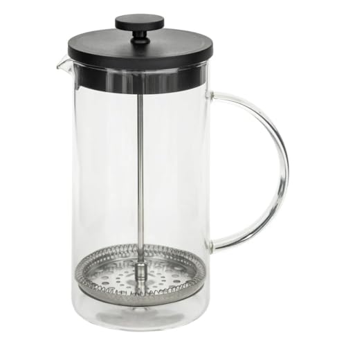 Paris Prix Secret de Gourmet - Cafetière à Piston en Verre Léon 1L Transparent