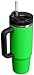 STANLEY Quencher H2.0 Tumbler with Straw 30 oz | Flowstate 3-Position Lid | Cup Holder Compatible for Travel | Insulated Stainless Steel Cup | BPA-Free | Neon Green