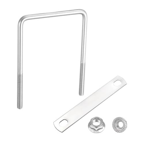 uxcell M8 3-9/16C` Ci[Ch XNGA U{g 5-1/8C` 304XeXX`[ U{g tWZpibgt g[[pt[v[g ԗp (90mm x 130mm)