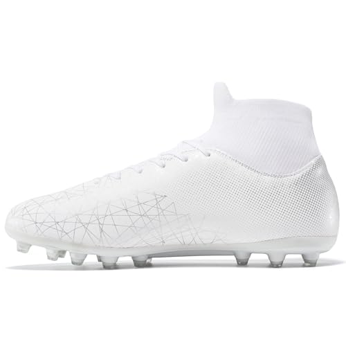 Kids Soccer Cleats High Top Training Youth Football Cleats, Boys Girls Athletic Outdoor4