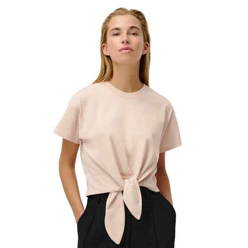 LeGer Tessy T-Shirt - Kurzarm Tshirt Damen mit Knotendetail - lockere Passform - Oberteil aus Baumwolle - Mode für Damen - by Lena Gercke - Gr. 34-97