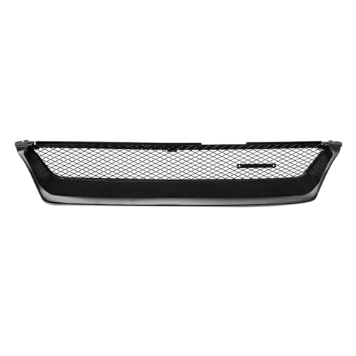 LINMUYX Car Front Bumper Mesh Grill Grille Gloss Black Racing Grills for Toyota for Corolla AE101 1993 1994 1995 1996 1997