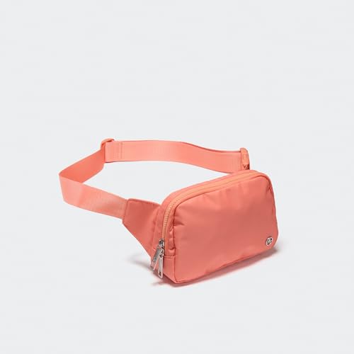Pander Belt Bag Large 2L, Nylon Fanny Pack Purse for Women and Men with Adjustable Strap