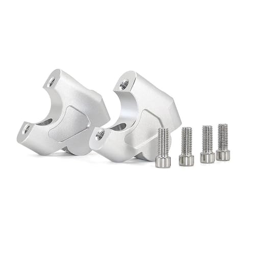 Abrazadera manillar CB650R plata mecanizado clip soporte premium