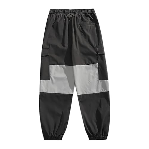 Pantalon de survêtement homme stretch jambe large avec cordon - 4