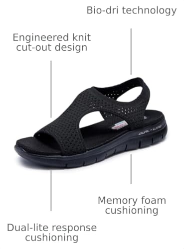 Image of Skechers Women's Flex Appeal 2.0 - Deja Vu Sandal