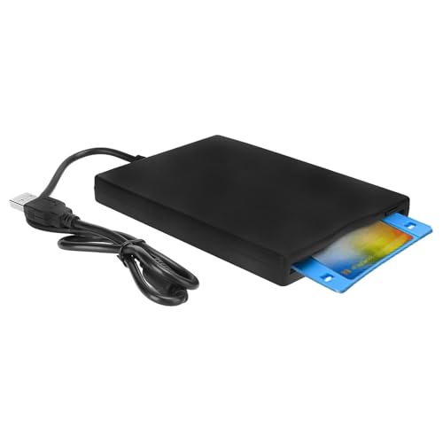 Unidad de Disquete Externa, Unidad de Disquete USB Externa Portátil de 3.5 Pulgadas para Windows 10/7/VISTA/Windows 8/XP/ME/2000/SE/98, Plug and Play