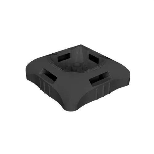 Unex 25501 U63X Base para Clavo, 30mm Ancho, 30mm Longitud, 9mm Altura, Paquete de 1000