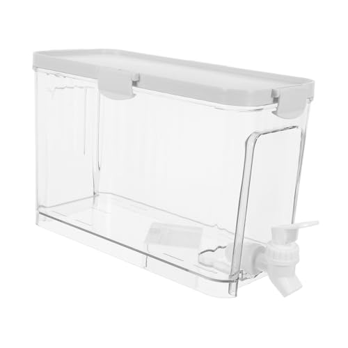 NOLITOY Dispensador De Agua Fría Con Grifo Grande Capacidad, Jarra Infusora De Agua De Plástico Con Tapa Sellada, Contenedor De Jugos Para Uso Doméstico y Bebidas Frías