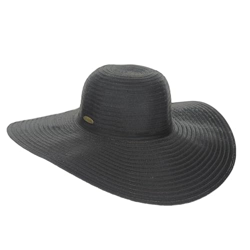 Sombrero de mujer Panama Jack estilo papel trenzado