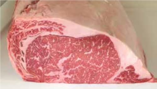 Durham Ranch American Kobe Beef Ribeye, 112A MBS 8+, 2 Packs of 16 lbs Each, Fresh, Intensely Marbled Wagyu Crossbreed, Steaks or Roasting Whole, High Omega-3, Omega-6 Fatty Acid, Premium Quality Beef