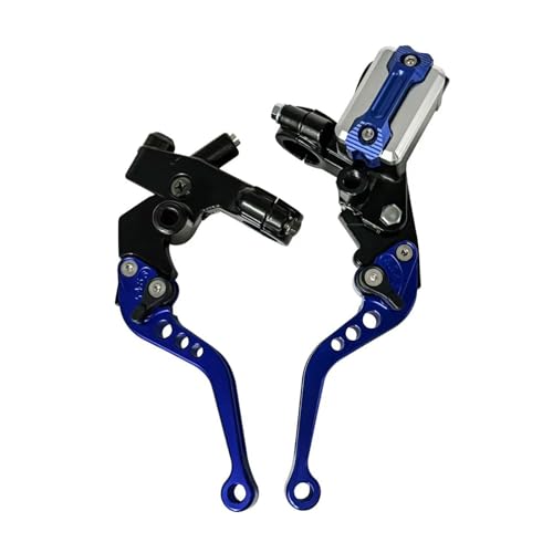 Levier d'embrayage CNC bleu pour une personnalisation premium moto