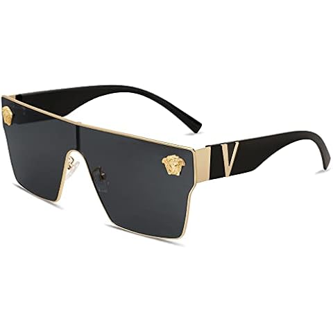 Allarallvr Oversized Square Sunglasses For Women Men Vintage Trendy Classical Gafas De Sol Para Mujer Sun Glasses AR82087 Cover