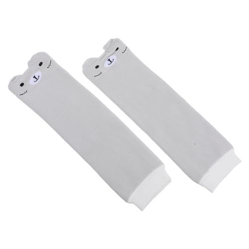 PartyKindom Thick Leg Warmer for Boy Girl and Soft Elastic Non Slip Crawling Knee Pads with Bear Design Comfortable and Leg Cover Socks for Boys
