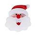 Amosfun Navidad Santa Claus refrigerador imanes de Nevera Pegatina refrigerador Decoraciones de Cocina de Navidad favores de Fiesta Rellenos de Bolsas