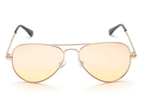 Image of IDEE 100% UV Protected Sunglasses for Unisex | Size- Large | Shape- Aviator | Model- IDS2500