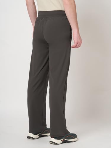 Image of MARK LEUTE Men's Straight Fit Rapid Dry Front Pleated Stretchable Lycra Trackpant