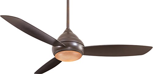 Minka-Aire F477-Orb, Concept I, 58" Outdoor Ceiling Fan With Light & Control, Oil Rubbed Bronze #TOP8