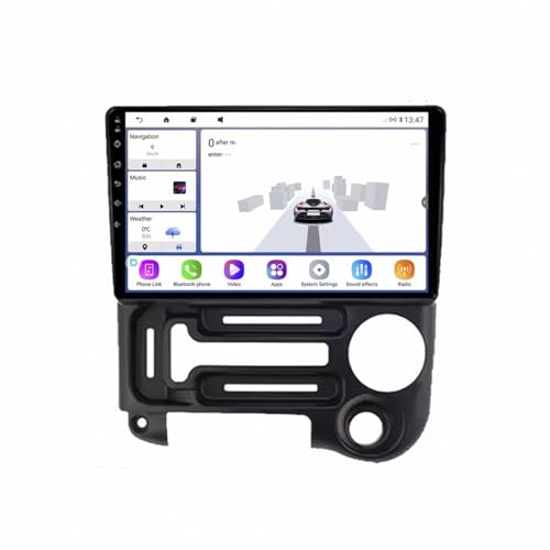 Navegador GPS con Android Auto y pantalla táctil fluida de 4 núcleos