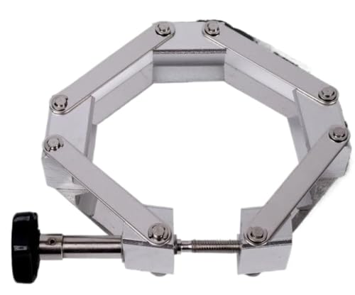 KF vacuum clamp aluminum alloy stainless steel quick-loading clamp KF16 KF25 KF40 KF50 63 80 100 (KF160 aluminum alloy clamp + gasket)