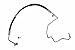 Sunsong 3401630 Power Steering Pressure Line Hose Assembly