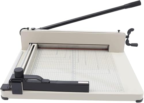 ヘビーデューティーカッター ギロチンカッター A4 厚さのカット カードストック カードストック ファブリック ソフト PVC オフィス ホーム スクールに最適