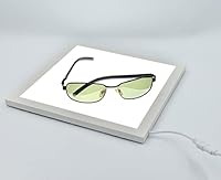 LED-Panel Ultraslim Ultraschall weniger als 1 cm, 20 x 20 cm, 6000 °K, Fotografie Sill Life Beleuchtung, Leuchtkasten, Foto Lampe