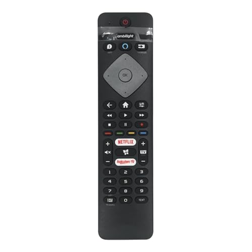 Télécommande vocale RC4154405/01R avec commande Ambilight pour Smart TV