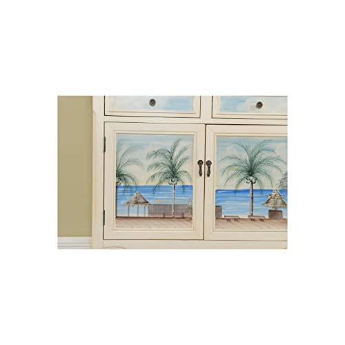 Coast To Coast 14124 Two Drawer Two Door Cupboard #TOP6