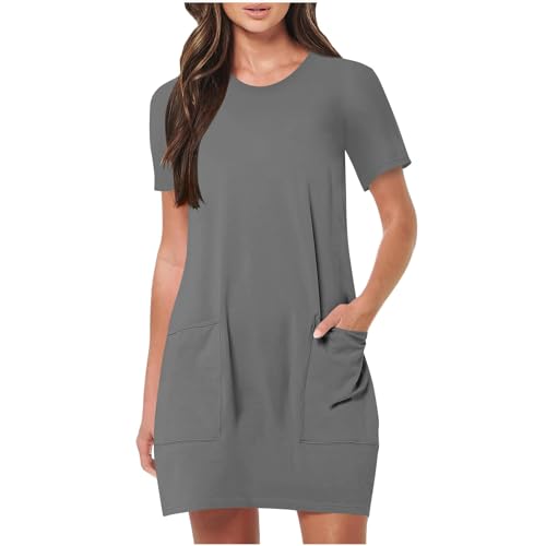 Summer Dresses for Women 2025 Classiac Fit Short...
