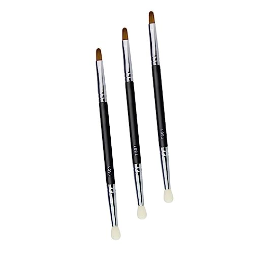 FRCOLOR Double-ended Concealer Brush Makeup Cosmetics Tool Portable Makeup Supplies Kit