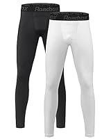 Roadbox 1er- oder 2er-Pack Jungen-Kompressionshosen, Basisschicht-Unterwäsche, schnell trocknende Spandex-Leggings für Jugendliche zum Laufen, Fußball