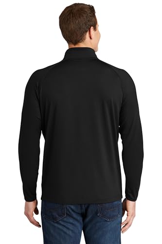 SPORT-TEK Men's Sport Wick Stretch 1/2 Zip Pullover3