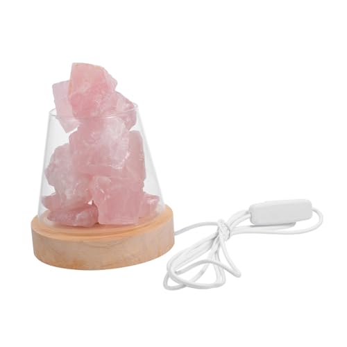 Cabilock Selenite Lamp Aromatherapy Night Light Crystal Rock Decorative Home Fragrance Lamp
