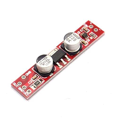 Hailege 2pcs MAX9812H Elektret Mikrofon AMP Platine MAX9812 Elektret Mikrofon Verstärker Platine Externes Netzteil DC3.6-12V