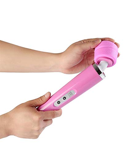 Massageador para Tensão Muscular Potente Rosa 9000 Rpm 10 tipos de Vibrações Ideal para Estresse Fad