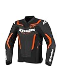 Noir Alpinestars GP Force V2 Leather Jacket 54