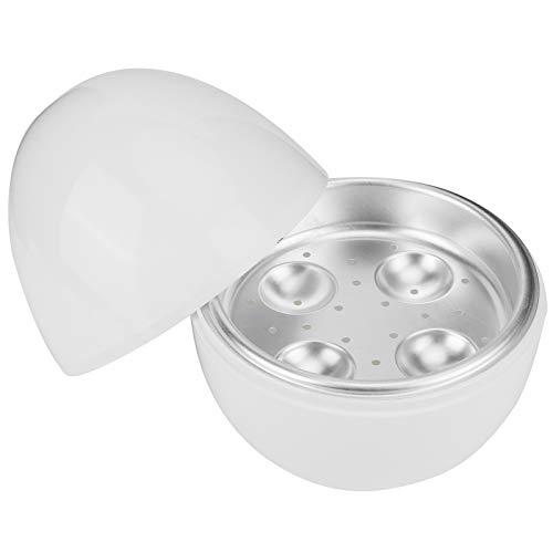 TOPINCN Hervidor de Huevos, Utensilios de Cocina, Material Compuesto de Aluminio Y Plástico Práctico Y Rápido para la Cocina del Hogar