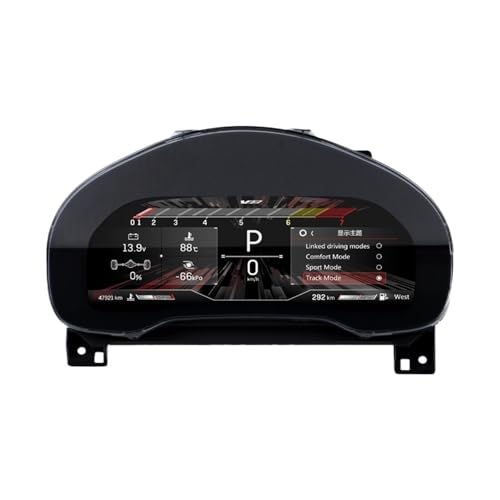Pantalla LCD de 12,3" para Cadillac CTS 2014-2019 con velocímetro digital