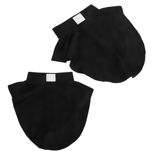 Cuello falso clerical negro Uonlytech ajustable para evitar el calor en ceremonias y cultos