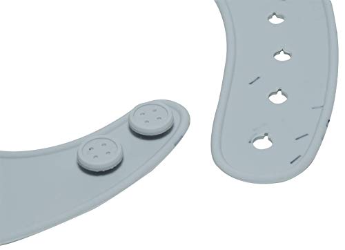 Kindsgut siliconen slabbetje, spikkels, aquamarijn - Image 7