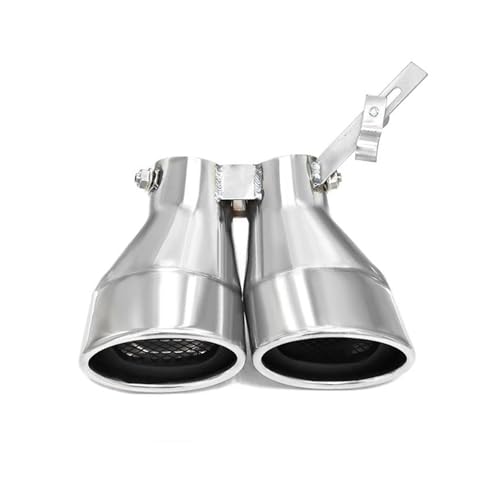 Embout pot d'échappement Mercedes Benz Classe C W203 C200 tuyau acier inoxydable
