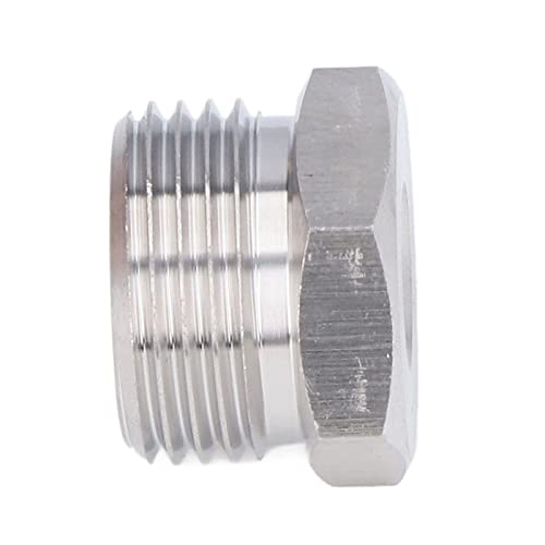 Adaptadores de barril de cola, 2 peças conectores de barril de cola de aço inoxidável rosca masculin