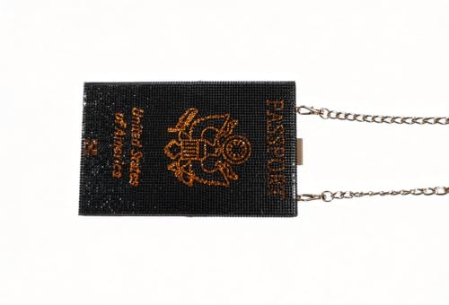 Image of Women Retro Crossbody Bag Rhinestone Fun Unique Evening Clutch Purses for Women