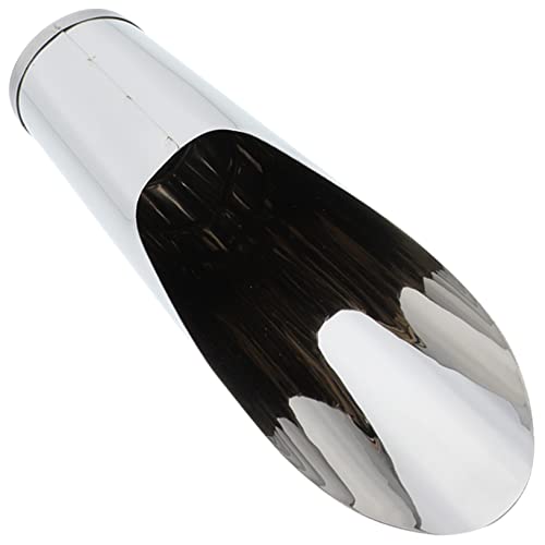 HANABASS Stainless Steel Potting Scoop Ergonomic Gardening Shovel for Soil Loosening Bonsai Planting Fertilizing Durable Comfortable Grip Tool for Outdoor Indoor Use