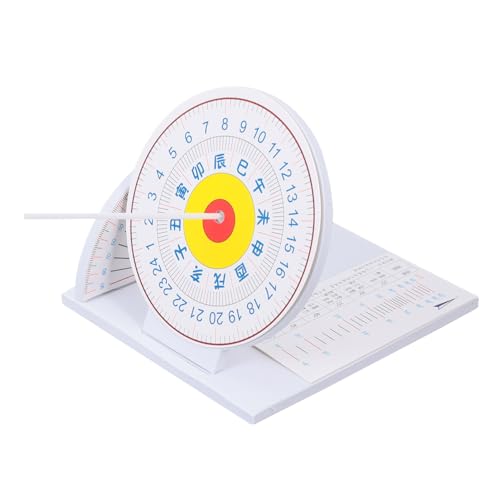 Abaodam 1set Sundial Clock Scientific Model for Home Decor Easy Assembly for Adults Boys and Girls Learn Estimation Survival Skills Educational